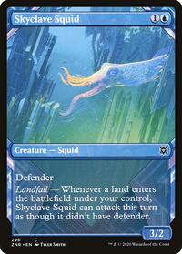 Skyclave Squid (Showcase) (296) [Zendikar Rising]