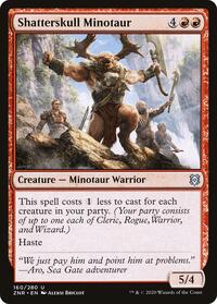 Shatterskull Minotaur (160) [Zendikar Rising]