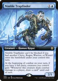 Nimble Trapfinder (Extended Art) (332) [Zendikar Rising]