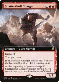 Shatterskull Charger (Extended Art) (353) [Zendikar Rising]