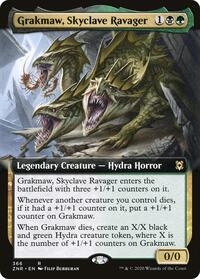 Grakmaw, Skyclave Ravager (Extended Art) (366) [Zendikar Rising]