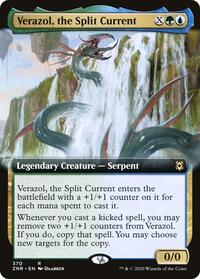Verazol, the Split Current (Extended Art) (370) [Zendikar Rising]