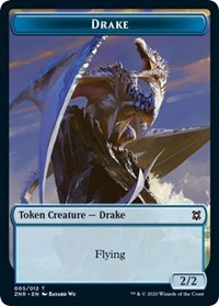 Drake Token (5) [Zendikar Rising]