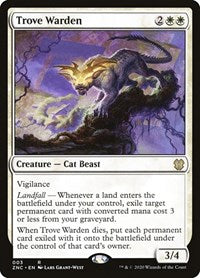 Trove Warden (3) [Commander: Zendikar Rising]
