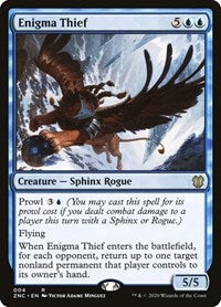 Enigma Thief (4) [Commander: Zendikar Rising]