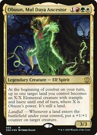 Obuun, Mul Daya Ancestor (2) [Commander: Zendikar Rising]