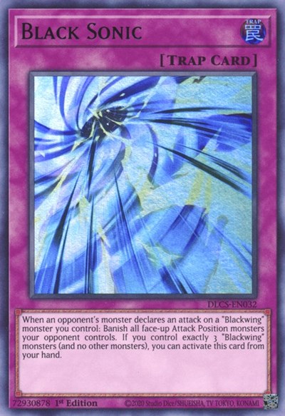 Black Sonic (Green) (DLCS-EN032) [Dragons of Legend: The Complete Series]