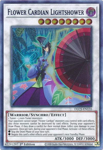 Flower Cardian Lightshower (Blue) (DLCS-EN135) [Dragons of Legend: The Complete Series]