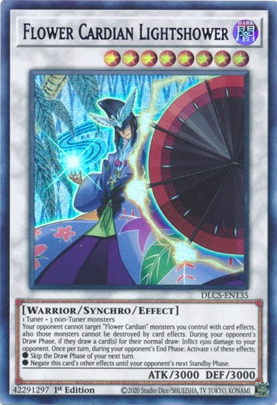 Flower Cardian Lightshower (Purple) (DLCS-EN135) [Dragons of Legend: The Complete Series]