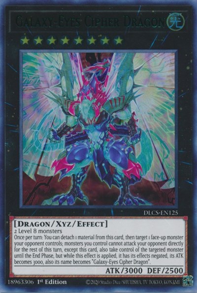 Galaxy-Eyes Cipher Dragon (Green) (DLCS-EN125) [Dragons of Legend: The Complete Series]