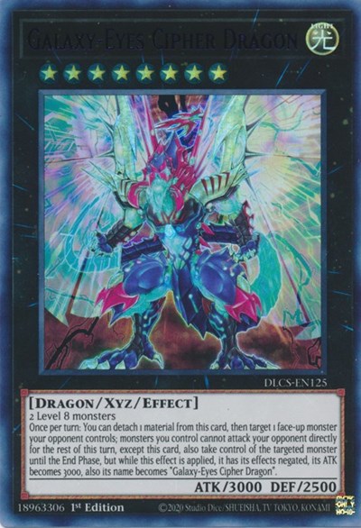 Galaxy-Eyes Cipher Dragon (Purple) (DLCS-EN125) [Dragons of Legend: The Complete Series]