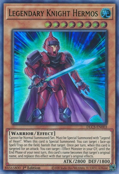 Legendary Knight Hermos (Green) (DLCS-EN003) [Dragons of Legend: The Complete Series]