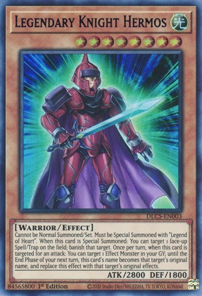 Legendary Knight Hermos (Purple) (DLCS-EN003) [Dragons of Legend: The Complete Series]