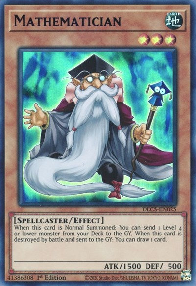 Mathematician (Blue) (DLCS-EN025) [Dragons of Legend: The Complete Series]