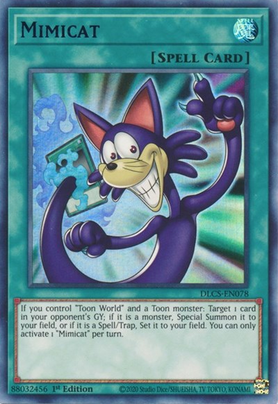 Mimicat (Blue) (DLCS-EN078) [Dragons of Legend: The Complete Series]