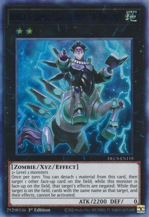 Number 45: Crumble Logos the Prophet of Demolition (Blue) (DLCS-EN119) - Dragons of Legend: The Complete Series 1st Edition