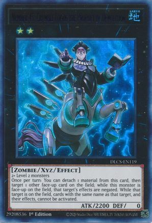Number 45: Crumble Logos the Prophet of Demolition (Purple) (DLCS-EN119) - Dragons of Legend: The Complete Series 1st Edition