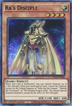 Ra's Disciple (Green) (DLCS-EN026) - Dragons of Legend: The Complete Series 1st Edition