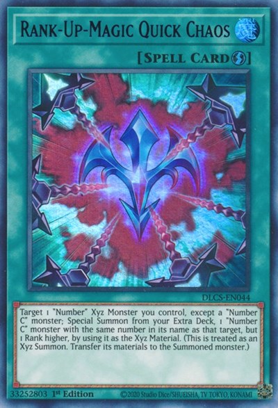 Rank-Up-Magic Quick Chaos (Blue) (DLCS-EN044) [Dragons of Legend: The Complete Series]