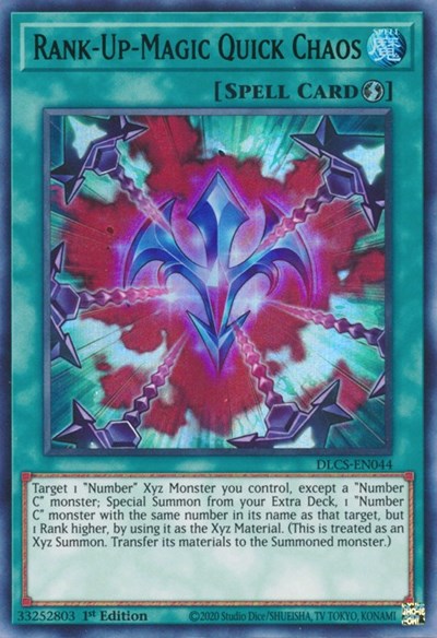 Rank-Up-Magic Quick Chaos (Green) (DLCS-EN044) [Dragons of Legend: The Complete Series]
