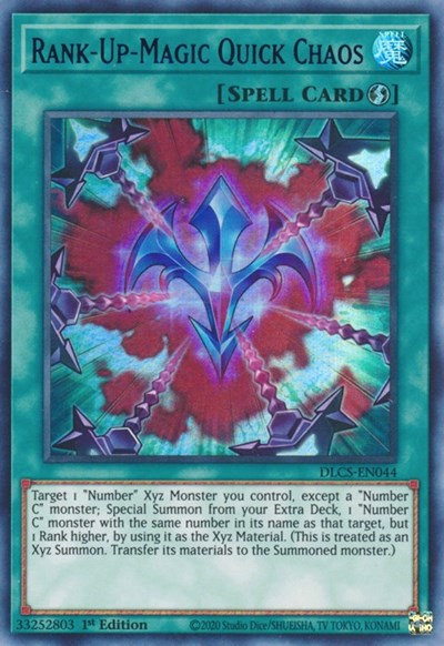 Rank-Up-Magic Quick Chaos (Purple) (DLCS-EN044) [Dragons of Legend: The Complete Series]