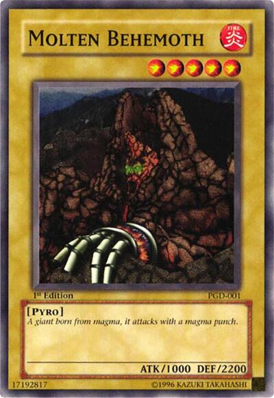 Molten Behemoth (PGD-001) [Pharaonic Guardian]