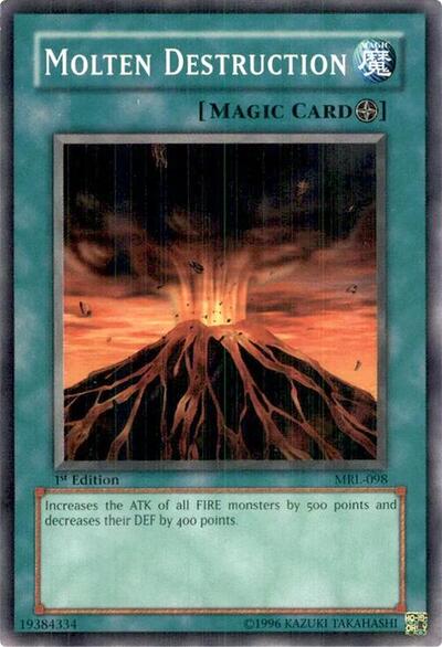 Molten Destruction (MRL-098) [Magic Ruler]