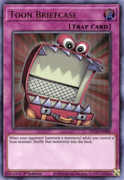 Toon Briefcase (Purple) (DLCS-EN080) [Dragons of Legend: The Complete Series]