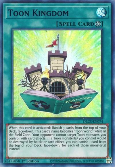 Toon Kingdom (Blue) (DLCS-EN074) [Dragons of Legend: The Complete Series]