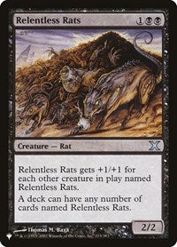 Relentless Rats (173/383) [The List Reprints]