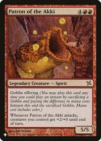 Patron of the Akki (115/165) [The List Reprints]
