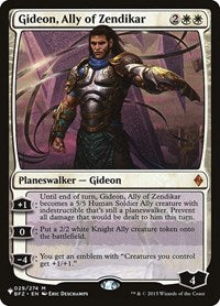 Gideon, Ally of Zendikar (029/274) [The List Reprints]