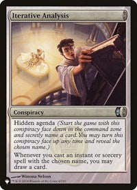 Iterative Analysis (6/210) [The List Reprints]