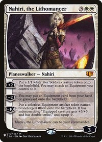 Nahiri, the Lithomancer (010/337) [The List Reprints]