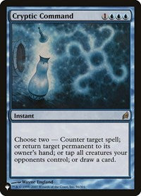 Cryptic Command (LRW) (56/301) [The List Reprints]