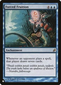 Forced Fruition (66/301) [The List Reprints]