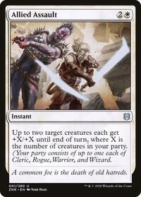 Allied Assault (1) [Zendikar Rising]