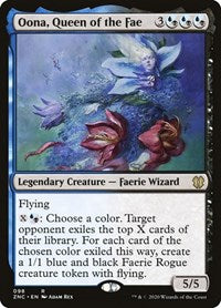 Oona, Queen of the Fae (98) [Commander: Zendikar Rising]