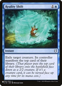 Reality Shift (C19) (092/302) [The List Reprints]