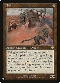 Tek (313/350) [The List Reprints]