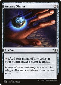 Arcane Signet (106) [Commander: Zendikar Rising]