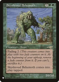 Skyshroud Behemoth (116/143) [The List Reprints]