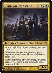 Oloro, Ageless Ascetic (203/356) [The List Reprints]