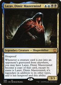 Lazav, Dimir Mastermind (92) [Commander: Zendikar Rising]