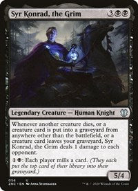 Syr Konrad, the Grim (56) [Commander: Zendikar Rising]