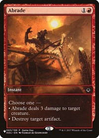 Abrade (HOU) (083/199) [The List Reprints]