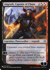 Angrath, Captain of Chaos (227/264) [The List Reprints]