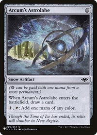 Arcum's Astrolabe (220/254) [The List Reprints]