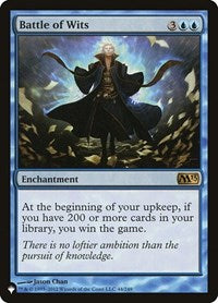 Battle of Wits (44/249) [The List Reprints]