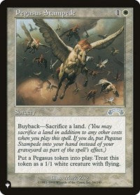 Pegasus Stampede (14/143) [The List Reprints]